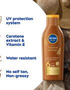 Nivea SUN Tropical Bronze napozótej SPF 6 200 ml