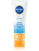 Nivea SUN UV FACE gyengéd mattító arckrém napozáshoz SPF 50 50 ml