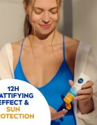 Nivea SUN UV FACE gyengéd mattító arckrém napozáshoz SPF 50 50 ml