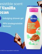 Nivea Vanilla Pecan Praline tusfürdő gél 250 ml
