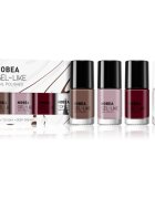 NOBEA Day-to-Day 4-Piece Gel-like Nail Polish set körömlakk szett Deliciously deep dream