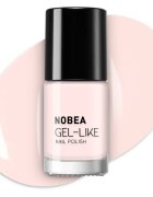 NOBEA Day-to-Day Gel-like Nail Polish körömlakk géles hatással árnyalat Antique white #N63 6 ml
