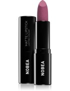 NOBEA Day-to-Day Matte Lipstick mattító rúzs árnyalat Plum purple #M15 3 g