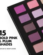 NOBEA Day-to-Day Rosy Glam Eyeshadow Palette szemhéjfesték paletta 24 g
