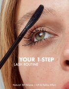 NOBEA Festive 3D Effect Mascara dúsító szempillaspirál 3D hatással árnyalat 001 Black 8 ml