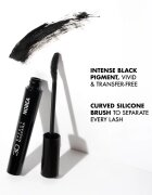 NOBEA Festive 3D Effect Mascara dúsító szempillaspirál 3D hatással árnyalat 001 Black 8 ml