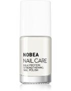 NOBEA Nail Care Milk Protein Strengthening Nail Polish körömerősítő lakk 6 ml