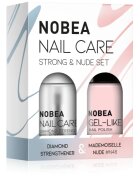 NOBEA Nail Care Strong & Nude Set körömlakk szett