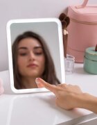 Notino Beauty Electro Collection Make-up mirror with LED lights kozmetikai tükör LED megvilágítással 1 db