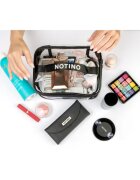 Notino Cosmetic Bags Clear Make-Up Artist Bag kozmetikai táska átlátszó 1 db