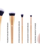 Notino Gift Set Make-up Brushes and Sponge Gift Set smink egyet szett