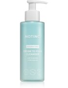 Notino Hydrating Cream to Foam Cleanser with Ceramides & Niacinamide gyengéden tisztító habos krém hidratáló hatással 190 ml