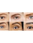 Notino Lifeproof Eyebrow Felt Pen vízzel lemosható szempillaspirál szemöldökre 06 Graphite 1 ml