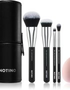 Notino Makeup Brushes Essential Professional Make-Up Brushes & Sponge Set smink egyet szett 5 db