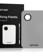 Notino Makeup Brushes Professional Mixing Palette With Spatula smink keverő spatulával