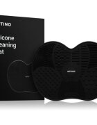 Notino Makeup Brushes Silicone Cleaning Mat For Make-Up Brushes tisztító ecset alátét Black 1 db