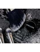 Notino Makeup Brushes Silicone Cleaning Mat For Make-Up Brushes tisztító ecset alátét Black 1 db