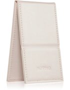 Notino Mirrors Compact Mirror kozmetikai tükör Leatherette Beige 1 db