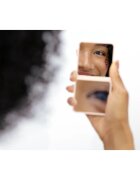 Notino Mirrors Magnifying Compact Mirror kozmetikai tükör Beige 1 db