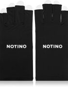 Notino Nail Tools UV Protection Gloves UV-védőkesztyű Black 1 db