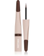 Notino Serum-Infused Lifeproof Eyebrow Liner folyékony szemöldökkontúr szérummal 03 Brown 2.8 ml
