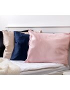 Notino Silk Collection Pillowcase selyem pánrahuzat Pink 50x60 cm