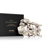 Notino Silk Collection Scrunchie Set selyem hajgumi szett árnyalat Cream
