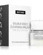 Notino Spa Collection Double-sided cleansing brush tisztító kefe arcra Grey