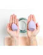 Notino Super Soft Make-Up Sponge precíz make-up szivacs Lavender 1 db