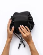 Notino Travel Collection Drawstring Make-Up Bag Nagy sminktáska Black 1 db