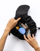 Notino Travel Collection Drawstring Make-Up Bag Nagy sminktáska Black 1 db