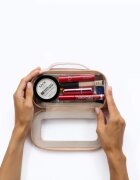 Notino Travel Collection In-Flight Pouch kozmetikai doboz Beige 20x10x5 cm 1 db