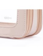 Notino Travel Collection In-Flight Pouch kozmetikai doboz Beige 20x10x5 cm 1 db