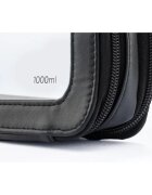 Notino Travel Collection In-Flight Pouch kozmetikai doboz Black 20x10x5 cm 1 db