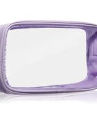 Notino Travel Collection Large Clear Organizer átlátszó kozmetikai táska L Purple 1 db