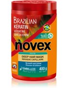 Novex Brazilian Keratin helyreállító hajpakolás töredezett károsult hajra 400 g