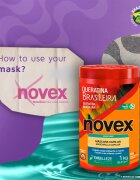 Novex Brazilian Keratin helyreállító hajpakolás töredezett károsult hajra 400 g