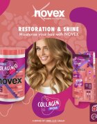 Novex Collagen Infusion erősítő maszk a gyenge sérült hajra és a töredezett hajvégekre 400 g