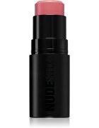 Nudestix Nudies Matte + Glow Core multifunkcionális smink a szemre az ajkakra és az arcra árnyalat Pink Ice 6 g