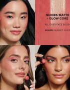 Nudestix Nudies Matte + Glow Core multifunkcionális smink a szemre az ajkakra és az arcra árnyalat Sunset Gold 6 g