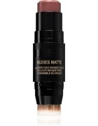 Nudestix Nudies Matte multifunkcionális smink a szemre az ajkakra és az arcra árnyalat Sunkissed Cool 7 g