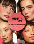 Nudestix Stax All Over Color Blush Balm multifunkcionális smink a szemre az ajkakra és az arcra árnyalat Melon Sugar 2.5 g