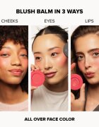 Nudestix Stax All Over Color Blush Balm multifunkcionális smink a szemre az ajkakra és az arcra árnyalat Melon Sugar 2.5 g