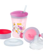 NUK Learn to Drink Set szett gyermekeknek Girl