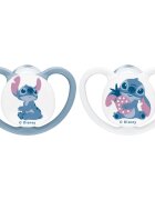 NUK Perfect Match Air Stitch cumi 6-18m 2 db