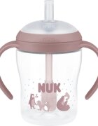 NUK Perfect Match Bear kulacs szívószállal 8m+ 1 db