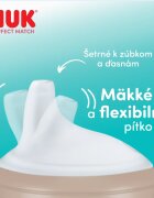 NUK Perfect Match Disney gyakorlóbögre fogantyúval Eeyore 6m+ 1 db