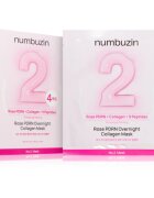 Numbuzin No. 2 Rose PDRN OverNight Collagen Mask mélyen tápláló maszk éjszakára 4 db