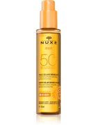 Nuxe Sun Face and Body Tanning Sun Oil napolaj arcra és testre SPF 50 150 ml