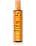 Nuxe Sun Tanning Oil High Protection napolaj testre és arcra SPF 30 150 ml